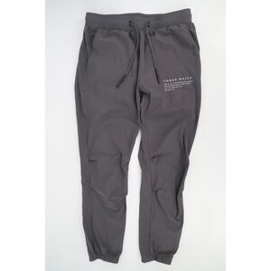 Three Nails Joggers Mens Large Gray Matthew 6:33 Scripture Athletic Pants Vapor